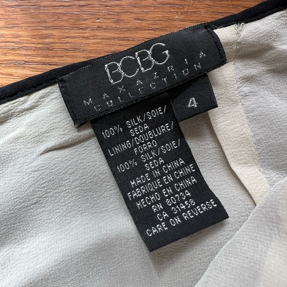 BCBG MaxAziria Maxi 100% Silk Skirt - Picture 6 of 7